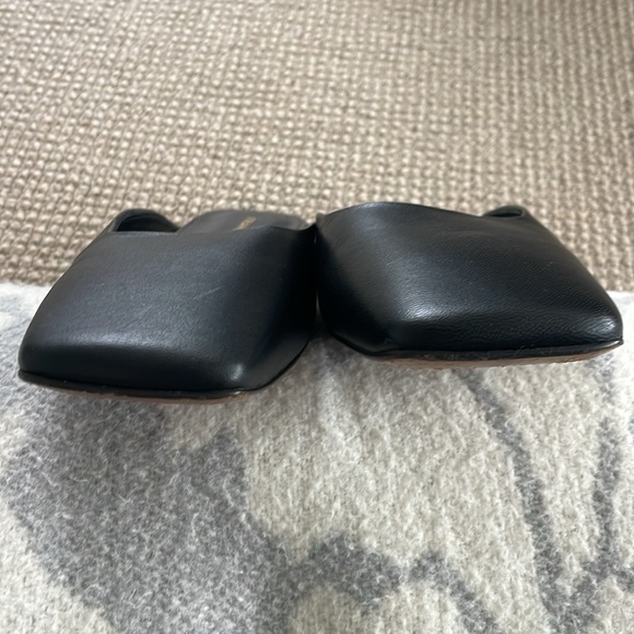 Frame leather black square toe mules size 38 - Picture 5 of 5